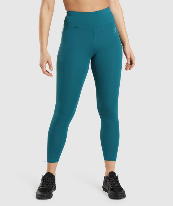 Damske Legíny Gymshark Speed Tyrkysové | BI0352987